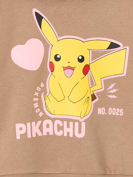 Pikachu hooded sweatshirt for girls hazel - vertbaudet enfant 
