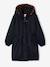 Lined parka for girls black - vertbaudet enfant 