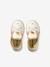Chaussons zippés bébé en toile beige+beige imprimé+blanc imprimé+rose imprimé+rose pâle+vanille - vertbaudet enfant 