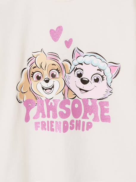 Long-sleeved T-shirt Paw Patrol for girls ecru - vertbaudet enfant 