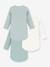 Pack of 3 long-sleeved bodysuits by PETIT BATEAU light green - vertbaudet enfant 