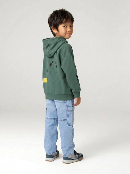 Trouser with multiple pockets for boys double stone - vertbaudet enfant 