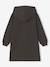 Hooded sweatshirt dress Rolling Stones for girls anthracite - vertbaudet enfant 