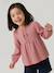 Blouse manches longues fille blush+écru - vertbaudet enfant 