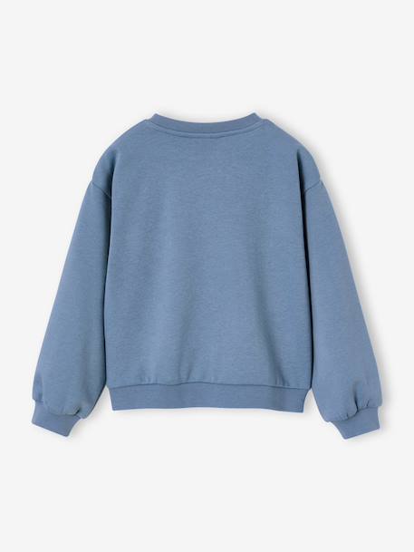 Stitch and Angel sweatshirt for girls chambray blue - vertbaudet enfant 