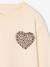 T-shirt manches longues fille écru+vanille - vertbaudet enfant 