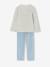 Lot de 2 pyjamas garçon bleu glacier - vertbaudet enfant 