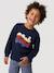 Long-sleeved T-shirt for boys hazel+navy blue - vertbaudet enfant 