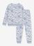 Snowman print pyjamas by PETIT BATEAU light blue - vertbaudet enfant 