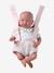 Baby Carrier For Dolls, in Cotton Gauze black+printed pink+rose+yellow - vertbaudet enfant 