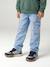 Pantalon battle garçon en denim double stone - vertbaudet enfant 