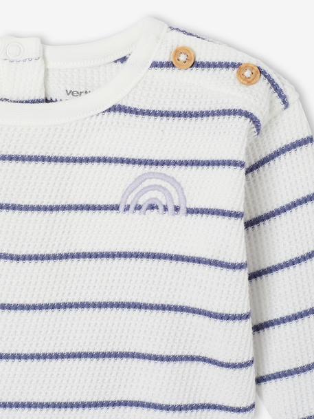 T-shirt manches longues naissance écru - vertbaudet enfant 