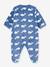 Baby whale print sleepsuit by PETIT BATEAU night blue - vertbaudet enfant 