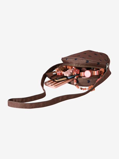 Handbag with FSC®100%  wooden accessories brown - vertbaudet enfant 