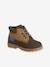 Boots premiers pas bébé cuir brun - vertbaudet enfant 