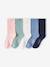 Pack of 5 Pairs of Dotted Socks for Girls dusky pink+pale pink+rose+rosy - vertbaudet enfant 