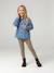 Pack of 3 leggings for girls ink blue+vanilla - vertbaudet enfant 
