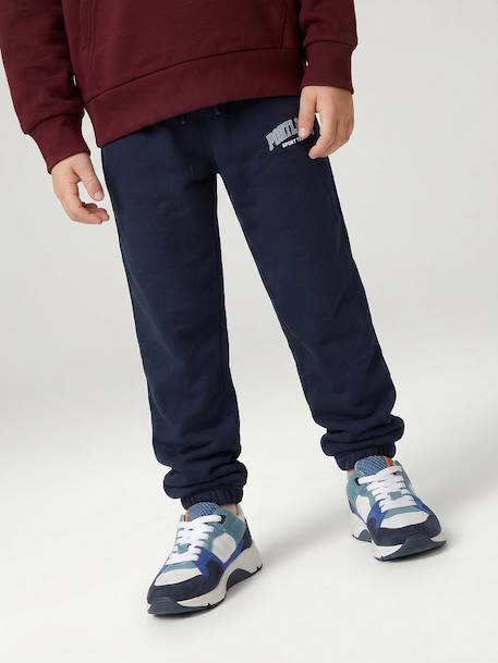 Pantalon de jogging garçon beige+marine+vert sapin - vertbaudet enfant 