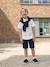 Bermuda Shorts in Cotton/Linen for Boys beige+Beige+blue+Dark Blue+sage green - vertbaudet enfant 