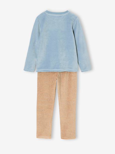 Lot de 2 pyjamas garçon bleu glacier - vertbaudet enfant 