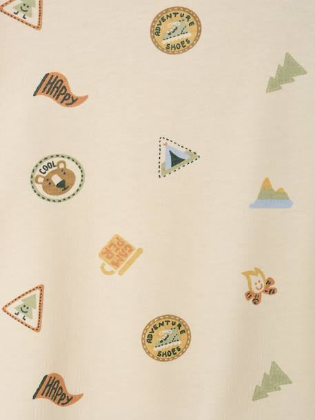 Long-sleeved T-shirt for baby vanilla - vertbaudet enfant 