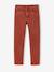 NARROW Hip, MorphologiK Slim Leg Coloured Trousers, for Boys beige+black+clay beige+emerald green+night blue+petrol blue+rust+tomato red - vertbaudet enfant 