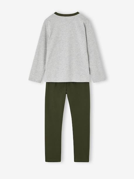 Pack of 2 pyjamas for boys fir green - vertbaudet enfant 