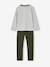 Pack of 2 pyjamas for boys fir green - vertbaudet enfant 