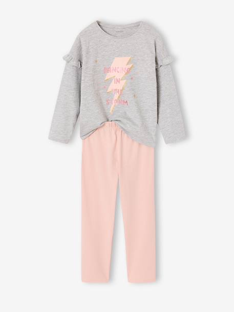 Pack of 2 pyjamas for girls rosy - vertbaudet enfant 