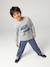 Top with Fun Motif for Boys ecru+marl grey - vertbaudet enfant 