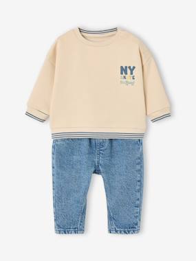 Bébé-Ensemble bébé fille sweat et pantalon