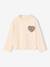 Long-sleeved T-shirt for girls ecru+vanilla - vertbaudet enfant 
