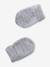 Baby hat, snood and mittens set marl grey - vertbaudet enfant 
