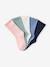 Pack of 5 Pairs of Dotted Socks for Girls dusky pink+pale pink+rose+rosy - vertbaudet enfant 