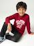 Long-sleeved T-shirt for boys anthracite+cappuccino+red+sage green+white - vertbaudet enfant 