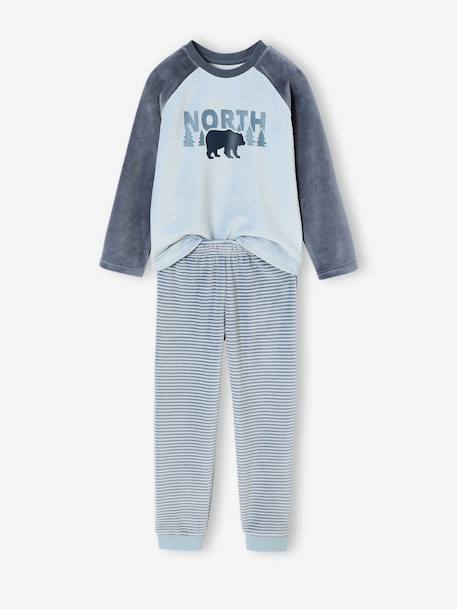 Pack of 2 pyjamas for boys set blue - vertbaudet enfant 