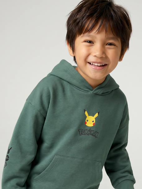 Pikachu hooded sweatshirt for boys green - vertbaudet enfant 