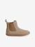Leather Boots for Girls beige+bronze+brown+camel+green+navy blue+old rose - vertbaudet enfant 