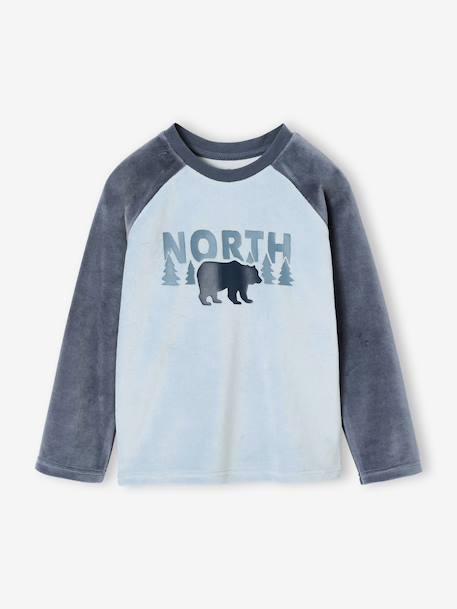 Pack of 2 pyjamas for boys set blue - vertbaudet enfant 