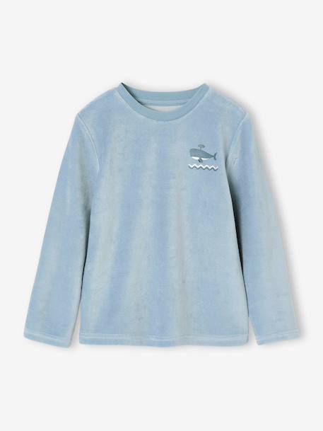 Pack of 2 pyjamas for boys crystal blue - vertbaudet enfant 