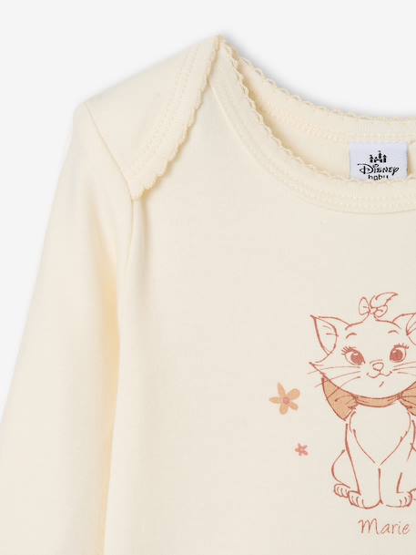 Lot de 2 bodies bébé fille Marie les Aristochats Disney rose pâle - vertbaudet enfant 