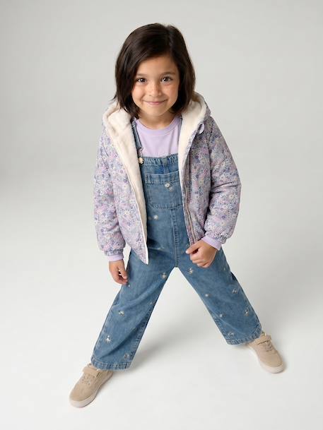 Salopette fille bleu jean - vertbaudet enfant 