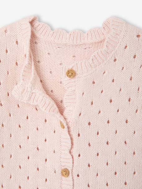 Newborn playsuit and hat set for girls pale pink - vertbaudet enfant 