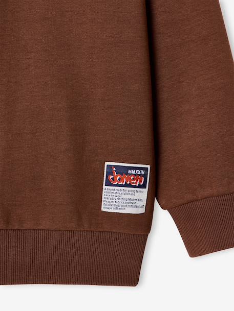 Lot de 2 sweats garçon noisette - vertbaudet enfant 