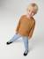 Long-sleeved T-shirt for boys ocean blue+ochre - vertbaudet enfant 