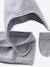 Baby hat, snood and mittens set marl grey - vertbaudet enfant 