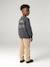 Corduroy Trousers, Easy to Slip On, for Boys beige+navy blue+slate blue - vertbaudet enfant 
