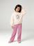 Ensemble fille sweat et pantalon écru - vertbaudet enfant 