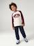 T-shirt manches longues raglan garçon bordeaux - vertbaudet enfant 