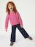 Wide-leg jeans for girls brut denim+medium blue - vertbaudet enfant 